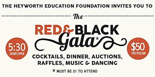 Heyworth Education Foundation's Red & Black Gala
