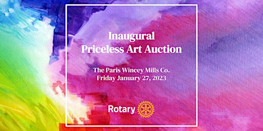 The Inaugural Priceless Art Auction