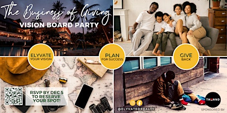 The Business of Giving: Vision Board Party