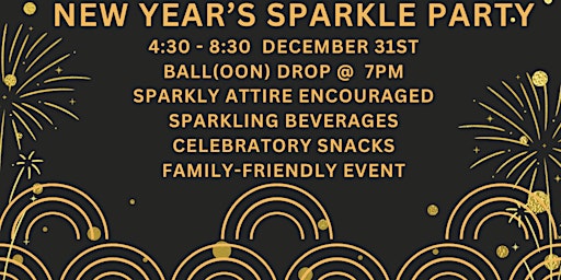 NEW YEAR'S EVE Sparkle Party