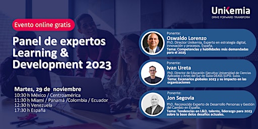 Panel de expertos Learning & Development 2023