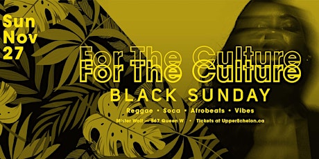 FOR THE CULTURE | All Black Edition
