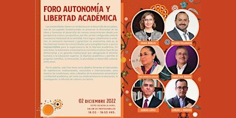 Fil / Foro Autonomía Universitaria y Libertad Académica