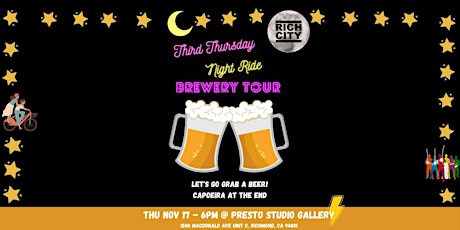 Third Thursday night Ride - Richmond Breweries Tour
