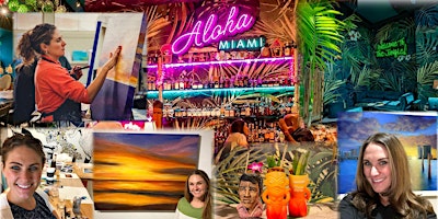 Miami Art Week (Art Basel) Kickoff: Tiki Painting Party & Happy Hour!