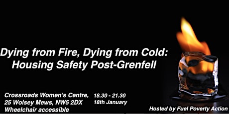 Dying from Fire, Dying from Cold: Housing Safety Post-Grenfell primary image