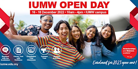 IUMW Open Day 2022