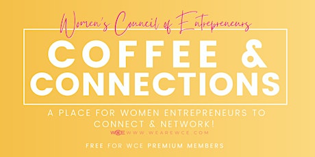 Coffee & Connections Event~Houston, TX (Heights Area)