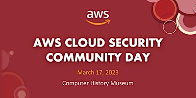 AWS Cloud Security Community Day, 2023