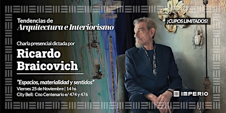 Imagen principal de Tendencias de arquitectura e interiorismo con Ricardo Braicovich