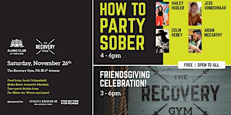 TRG Friendsgiving / How to Party Sober