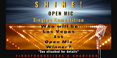 SHINE! Open Mic Singing Competition