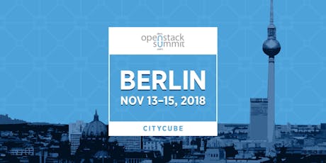 OpenStack Summit November 2018 - Berlin tickets