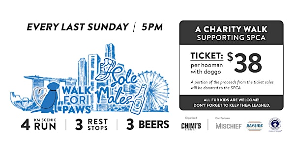 SoleMates  Walk for Paws (every last Sunday)