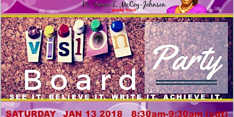 2018 VISION BOARD PARTY w/Dr. V primary image
