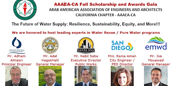 AAAEA-CA  Awards & Scholarship Gala: Pure Water, The Inevitable Investment!