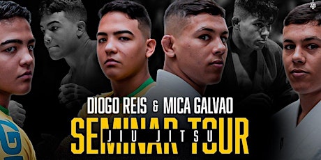 Brazilian Jiu-Jitsu Seminars with Mica Galvao and Diogo Reis