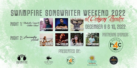 Swampfire Songwriter's Weekend 2022 primary image