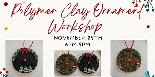 Clay Ornament Workshop