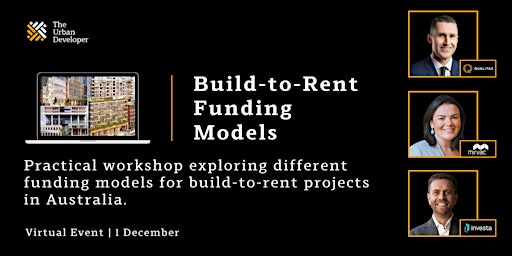 Build-to-Rent Funding Models