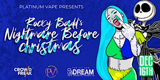 Nightmare Before Christmas Downtown Detroit: Rocky Badd & Friends