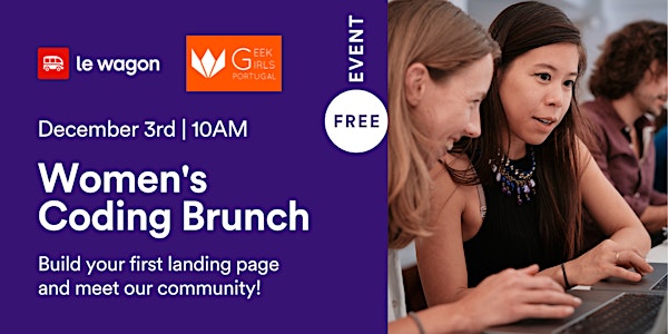 [In-person] Women's Coding Brunch | Learn to build a landing page