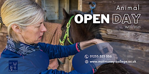 Animal Open Day  McTimoney College of Chiropractic 16.02.2023