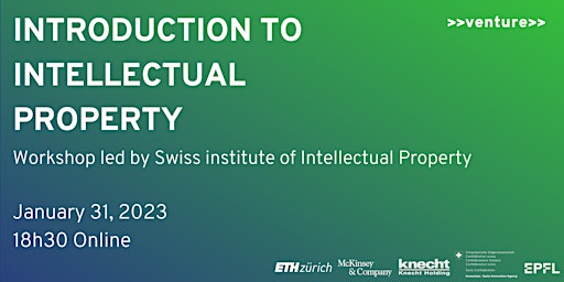>>venture>> Introduction to Intellectual Property ONLINE 2023 - January