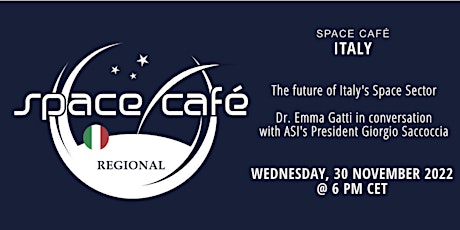 Space Café Italy by Dr Emma Gatti