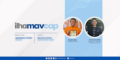 Sinan Ismail | An ILHAM talk with MAVCAP primary image
