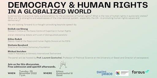 Democracy & Human Rights in a Globalized World