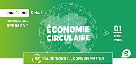 Conférence et débat sur l'économie circulaire