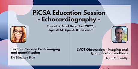 PiCSA Education Meeting - Echocardiography