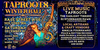TapRoots Winter Ball ft. The Gaslight Tinkers, DJ Studebaker Hawk
