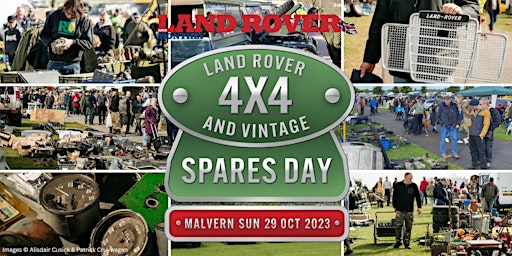 Land Rover, 4x4 and Vintage Spares Day Malvern 29 October 2023 - Trade