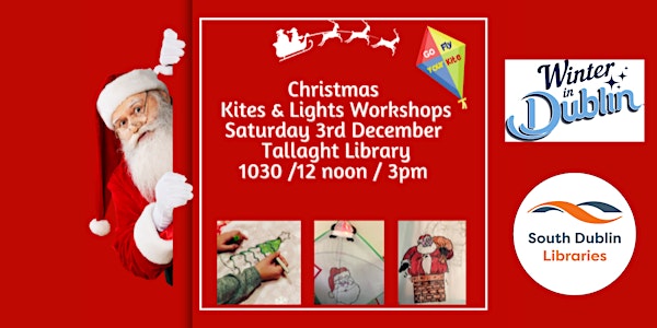 Christmas Kites and Lights Workshop: 7-9yrs old