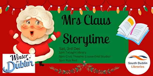 StoryTime with Mrs Claus-1pm Tallaght Library