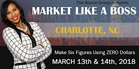 Market Like A BOSS! Goes to Charlotte  primary image