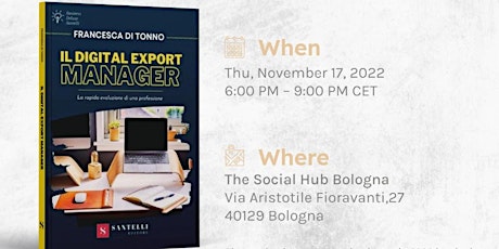 Immagine principale di The Digital Export Manager - book presentation 