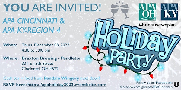 APA Cincy / APA KY Region 4 Holiday Party 2022