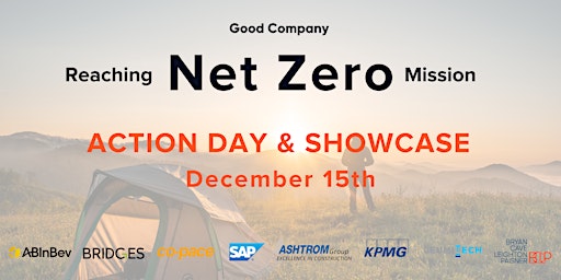 Reaching Net-Zero Mission - Action Day & Showcase!