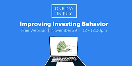 Improving Investing Behaviors