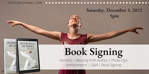 Book Signing: "Instrument of Dance"
