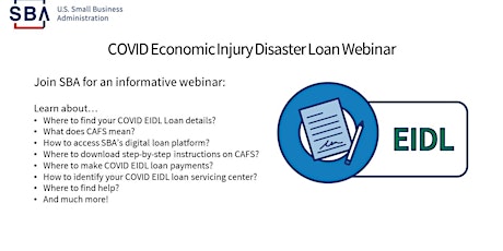 COVID Economic Injury Disaster Loan Program (EIDL)