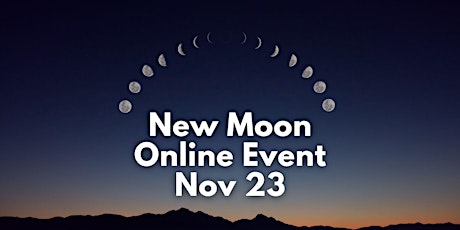 Imagen principal de New Moon Healing Event with Oracle Card Messages