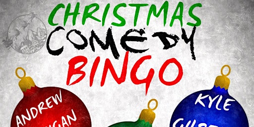 Christmas Comedy Bingo