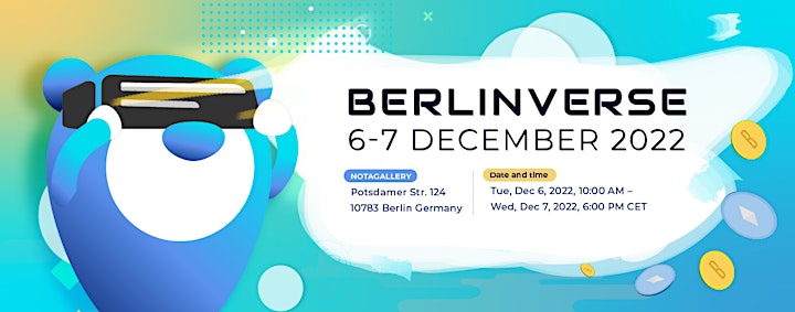 Berlinverse 2022 - 2 days of Web3, NFTs, Art/ Generative Art & Metaverse image