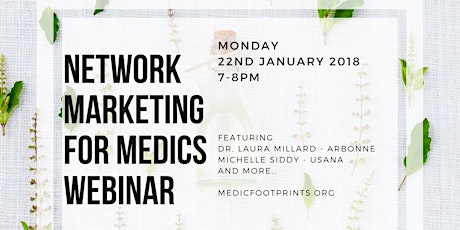 Network Marketing for Medics primary image