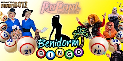 FunnyBoyz York: Benidorm Bingo hosted by Mystery RuPaul's Drag Race queen