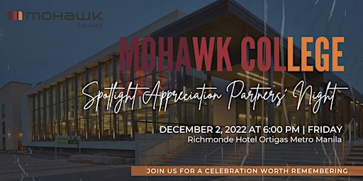 Mohawk College Spotlight Appreciation Partners' Night MANILA